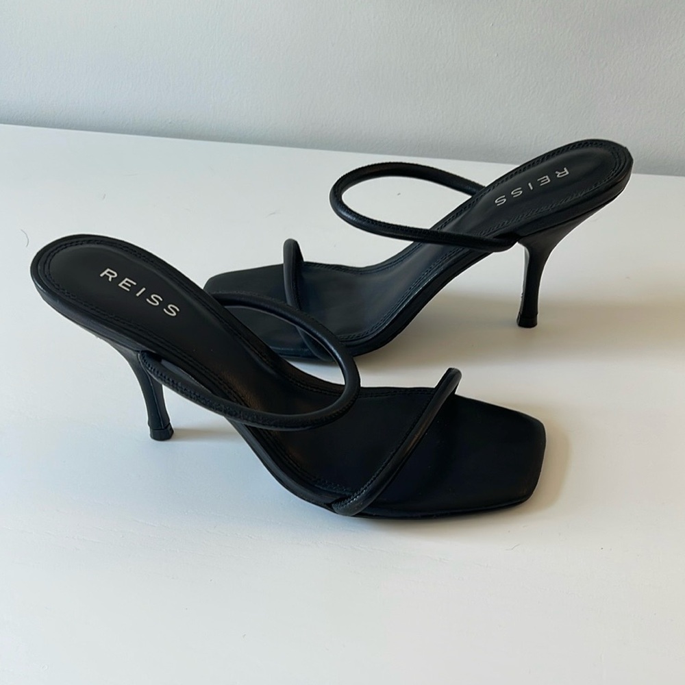 Like New Reiss Black Heels